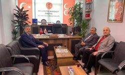 Eski Nevşehir Milletvekili Dr. Mükremin Taşkın, MHP İl Başkanlığını ziyaret etti