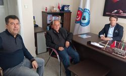 Hatay Şube Başkan Yardımcısı Okşaş, Türk Sağlık Sen şubesini ziyaret etti