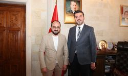 Milletvekili A.Adayı Mustafa Çiçekli’den Başkan Aktürk’e ziyaret