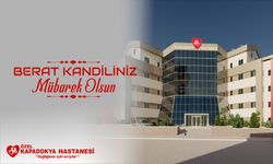 Özel Kapadokya Hastanesi'nden Kandil Mesajı