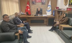 Nevşehir Milletvekili A. Adayı Yücel Derinkuyu'da Başkan Aksoy'la Görüştü