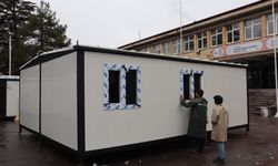 Nevşehir'de üretilen konteyner sınıflarda sona gelindi.