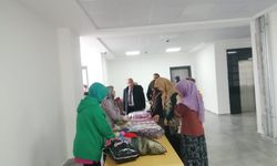 El emeği, göz nuru örgüler depremzedelere hediye edildi