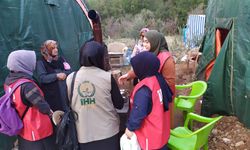 Nevşehir İHH Derneği Kadın Kolları Deprem Bölgesinde