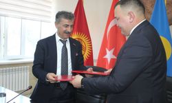 Uçhisar Kasabası ve Kırgızistan’ın Karakol şehri Anaokulu projesi için imzalar atıldı