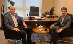 Genç Nevşehirliler Dernek Başkanı Ağca, Devlet Denetleme Genel Sekreteri Ada ile görüştü