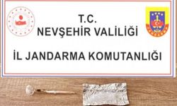 Nevşehir'de durdurulan araçta uyuşturucu ile yakalandı!