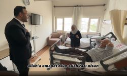 Nevşehir Milletvekili Adayı Yanar'dan, duygulandıran hasta ziyareti
