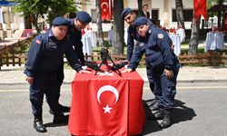 Nevşehir'de engelliler temsili askerlik yaptı