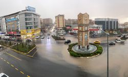 Nevşehir'de kuvvetli yağış ve dolu sele neden oldu!