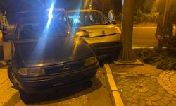 Nevşehir'de İki aracın çarpışması sonucu maddi hasar oluştu