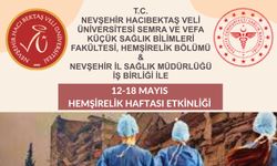 NEVÜ’de Hemşirelik Haftası Etkinliği