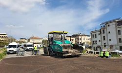 Göreme de yol düzenleme çalışmaları sürüyor