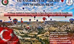 Öz Sağlık-İş'ten vadi yürüyüşü