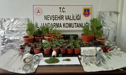 Jandarmadan Ürgüp'te bağ evine 'uyuşturucu' operasyonu