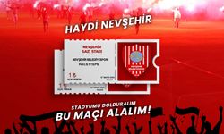 Nevşehir Belediyespor-Hacettepe maç bileti 1 TL’ye düşürüldü