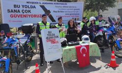 Nevşehir jandarmadan Trafik Haftası'nda anlamlı etkinlik