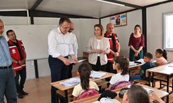 Vali Becel ve Başkan Savran Depremzede Çocuklarla Bir Araya Geldi