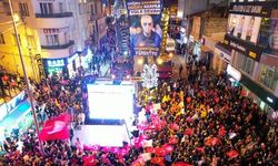 AK Parti Nevşehir İl Başkanlığı önünde 'Erdoğan' coşkusu