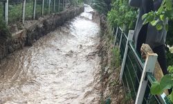 Nevşehir’in Alacaşar köyünde ekili tarlaları sel ve dolu vurdu