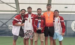 NEVÜ Erkek Tenis Takımı 1. Lig Tenis Müsabakalarından İkincilikle Döndü
