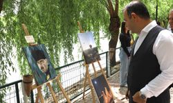 Avanos Kızılırmak kenarında yıl sonu "Karma Resim Sergisi