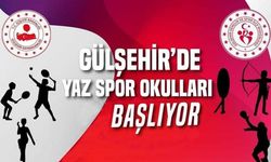 Gülşehir'de Yaz Spor Okulları başlıyor.