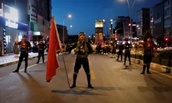 Nevşehir'in 69. yıl dönümünde kortej yürüyüşü