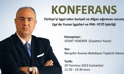 Gazeteci Vedat Yenerer Avanos'ta konferans verecek