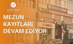 Hipotez Kurs’ta mezun kayıtları devam ediyor!