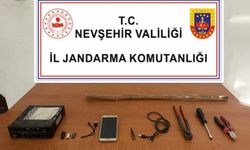 Nevşehir'de park halindeki araçtan hırsızlık yapan şahıs tutuklandı