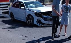 Avanos Göreme kavşağında iki araç çarpıştı: 1 yaralı