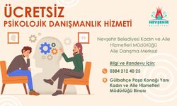 Nevşehir Belediyesi’nden Ücretsiz Psikolojik Danışmanlık Hizmeti