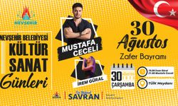 Nevşehir'de 30 Ağustos Zafer Bayramı’na Özel Konser