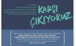 Destekleme ve yetiştirme kursları sadece sınava yönelik derslerle sınırlandırılmasın
