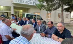AK Parti Nevşehir heyeti Kurugöl köyüne çıkarma yaptı