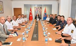 Vali Fidan, İl Jandarma Komutanlığında Brifing Aldı