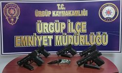 Ürgüp'te silah ticareti operasyonu: 6 gözaltı