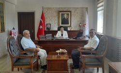 Başkan Güneş'ten Kaymakam Yıldız'a ziyaret
