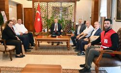 Nevşehir Kızılay ailesinden Vali Ali Fidan'a ziyaret