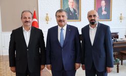 Sağlık-Sen’den Bakan Koca’ya Ziyaret