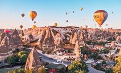 Kapadokya’ya ziyaretçi akını...