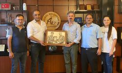 İlçe Milli Eğitim Müdürü Kırım'dan Başkan Ertaş'a Teşekkür ziyareti