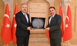 Kırşehir Valisi Buhara'dan Nevşehir Valisi Fidan'a Ziyaret