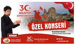 Uçhisar Belediyesi'nden 30 Ağustos İçin Zafer Konseri