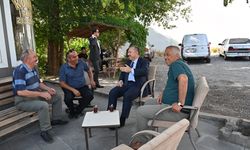 Vali Fidan, Nevşehir'de taksi durağını ziyaret etti