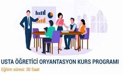 Usta öğretici oryantasyon kursu