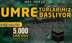 2023-2024 Umre Turlarına Kayıtlar Başladı