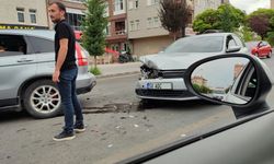 Nevşehir'de iki otomobil çarpıştı! Kaza ucuz atlatıldı