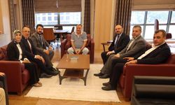 AK Parti heyetinden Parmaksız'a ziyaret